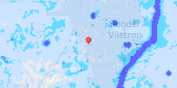 Grundvandsdybder på Vilstrup Vestertoft 4