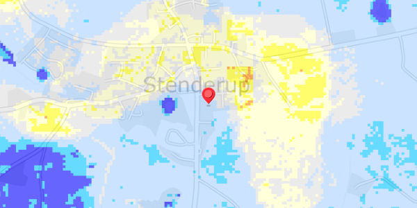 Grundvandsdybder på Tegltoften 8
