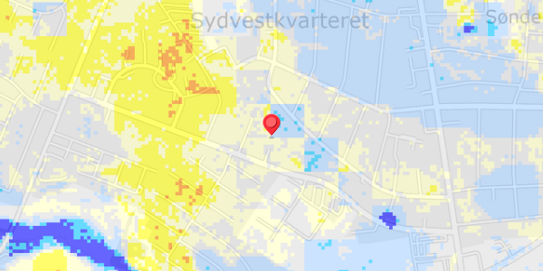 Grundvandsdybder på Mosvig 34A