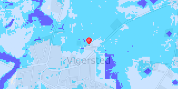 Grundvandsdybder på Lønager 19
