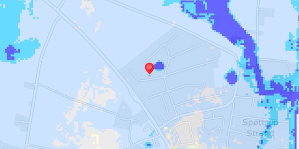 Grundvandsdybder på Hou Strandpark 55