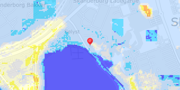 Grundvandsdybder på Oddervej 17C
