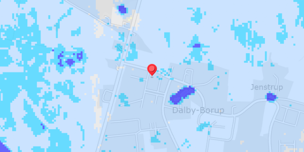 Grundvandsdybder på Cherryvej 38