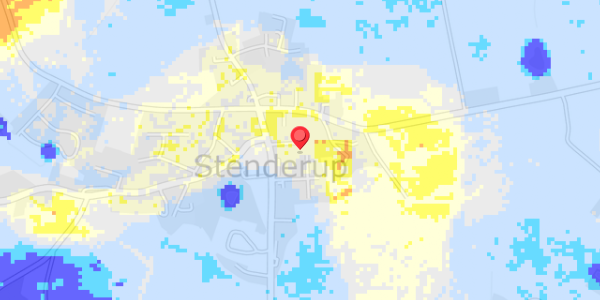 Grundvandsdybder på Tegltoften 5