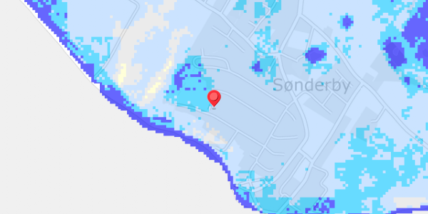 Grundvandsdybder på Oddermosen 18