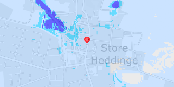 Grundvandsdybder på Algade 13, 3. 