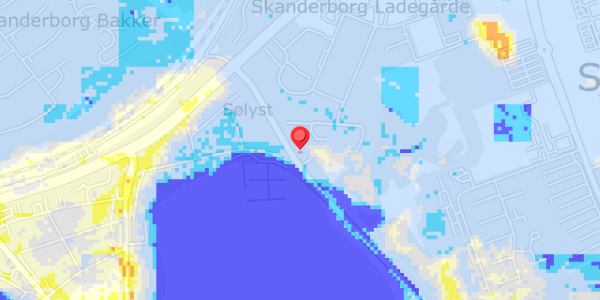 Grundvandsdybder på Oddervej 17A