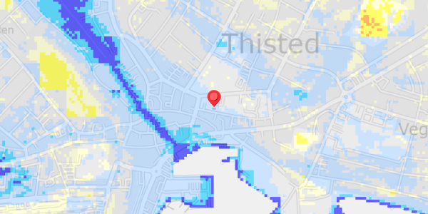 Grundvandsdybder på Kastet 88