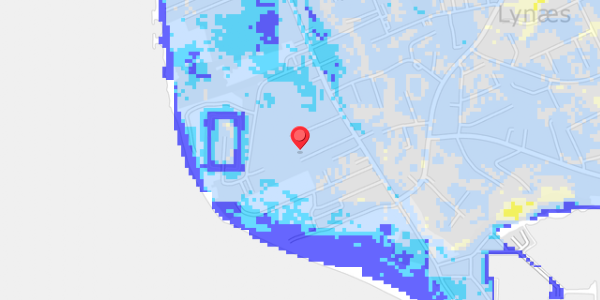 Grundvandsdybder på Laksegade 14