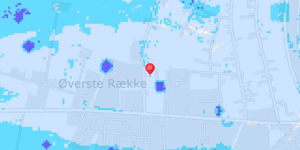 Grundvandsdybder på Danmarksgade 8K