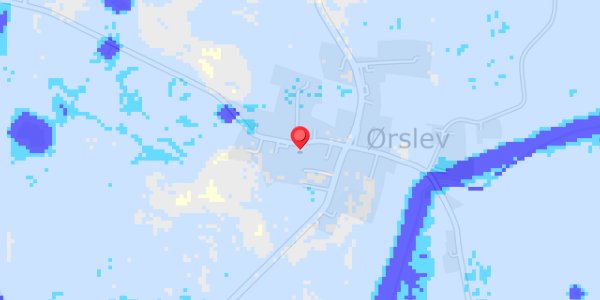 Grundvandsdybder på Solbjergvej 56
