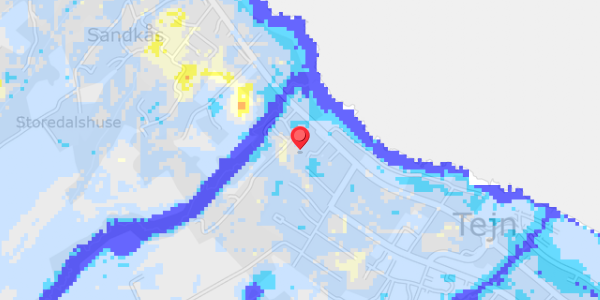 Grundvandsdybder på Tejnvej 116K
