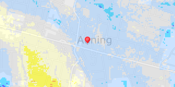 Grundvandsdybder på Nygade 2C