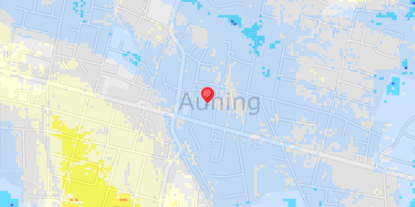Grundvandsdybder på Nygade 2D