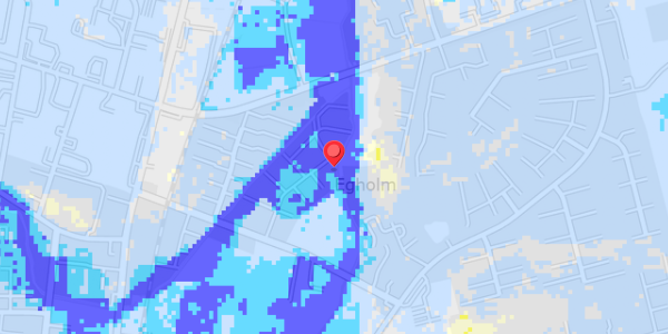 Grundvandsdybder på Bisgaardsvej 25A