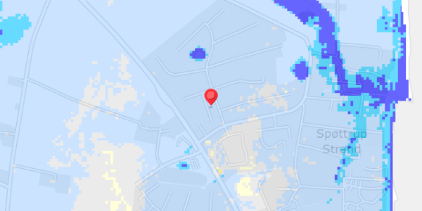 Grundvandsdybder på Hou Strandpark 5