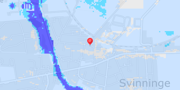 Grundvandsdybder på N V E 5