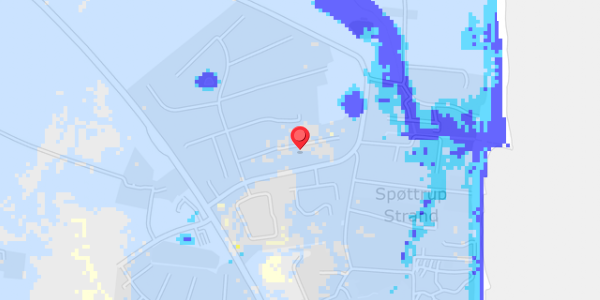 Grundvandsdybder på Hou Strandpark 10