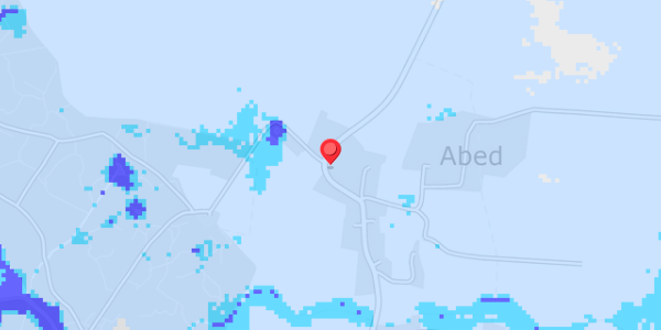 Grundvandsdybder på Abedvej 7