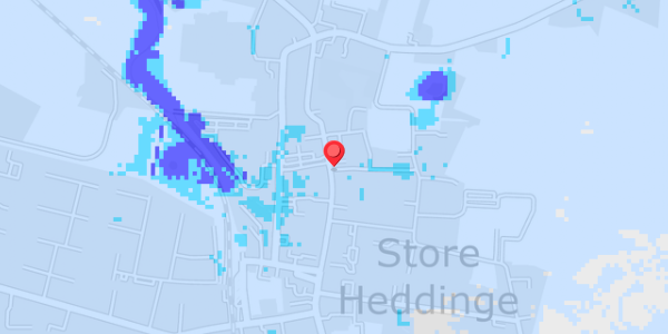 Grundvandsdybder på Algade 32