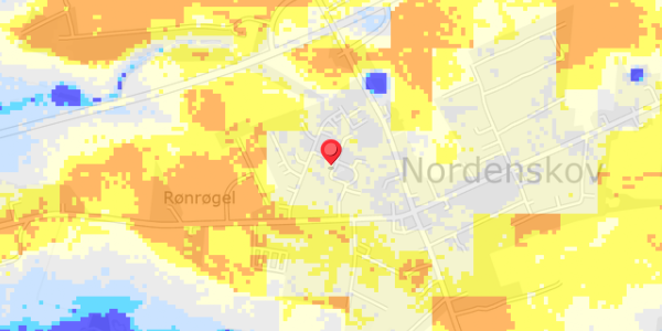 Grundvandsdybder på Gartnerhaven 1B