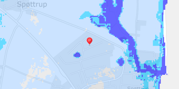 Grundvandsdybder på Hou Strandpark 104