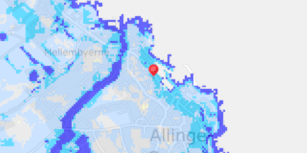 Grundvandsdybder på Havnegade 15
