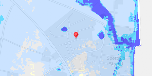 Grundvandsdybder på Hou Strandpark 44A
