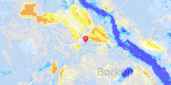 Grundvandsdybder på Ny Boder 5B