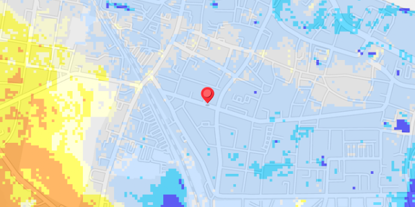 Grundvandsdybder på Danmarksgade 13