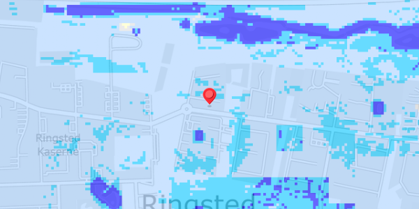 Grundvandsdybder på Batteriet 6