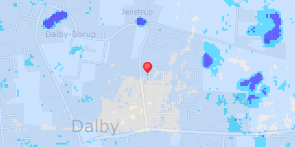 Grundvandsdybder på Heering Huse 3