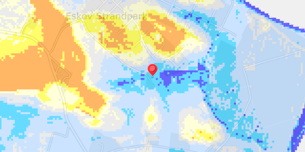 Grundvandsdybder på Markvej 47