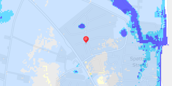 Grundvandsdybder på Hou Strandpark 1