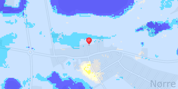 Grundvandsdybder på Dalbyvej 27B