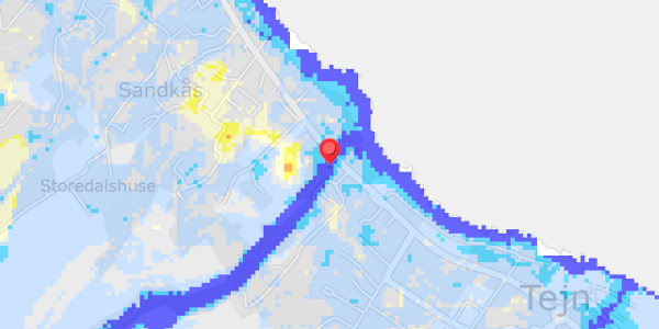 Grundvandsdybder på Tejnvej 98B