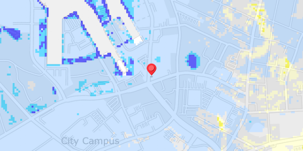 Grundvandsdybder på Havnegade 1
