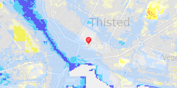 Grundvandsdybder på Kastet 86