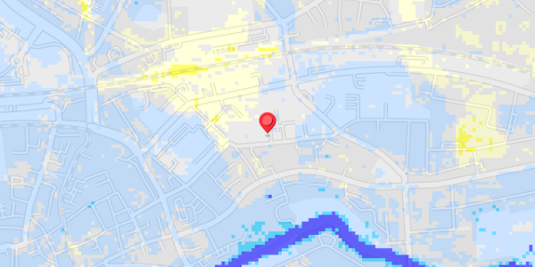Grundvandsdybder på Danmarksgade 10