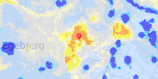 Grundvandsdybder på Sortemosevej 1C