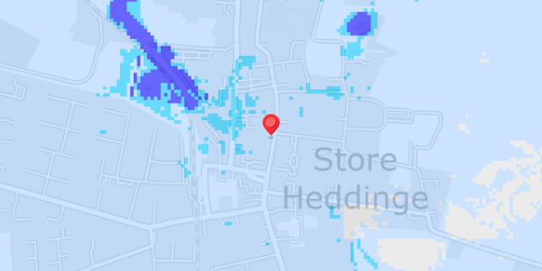 Grundvandsdybder på Algade 17