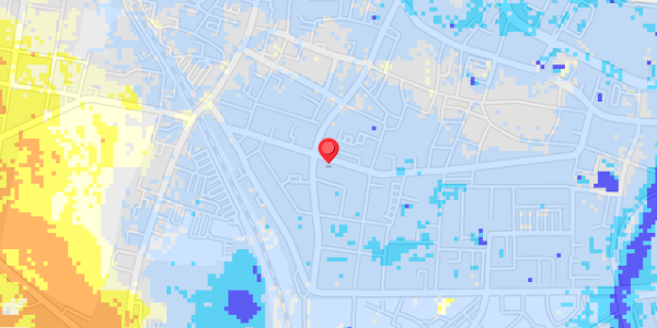 Grundvandsdybder på Danmarksgade 24