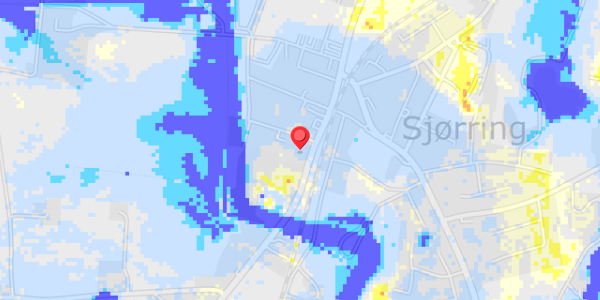Grundvandsdybder på Voldgade 1