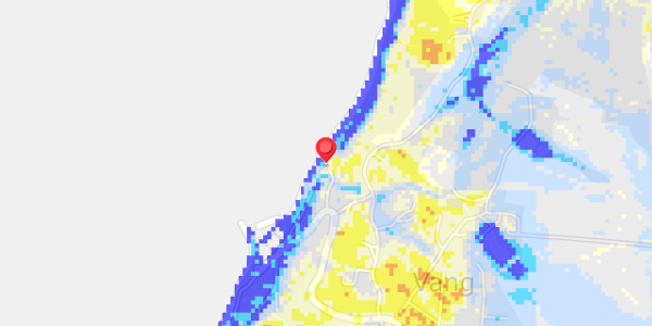 Grundvandsdybder på Vang 58