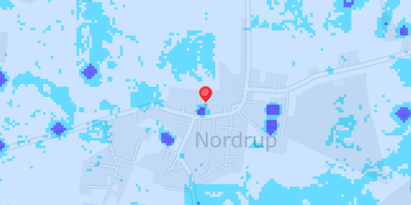 Grundvandsdybder på Nordrupvej 107