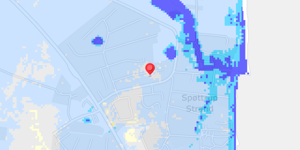 Grundvandsdybder på Hou Strandpark 12
