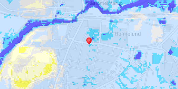 Grundvandsdybder på Holmelund 6