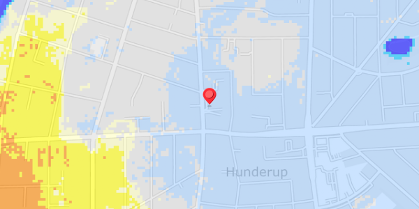 Grundvandsdybder på Hunderupvej 120