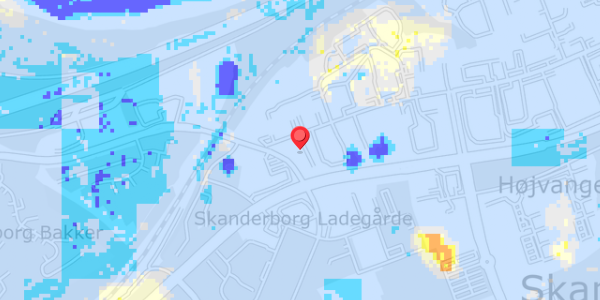 Grundvandsdybder på Danmarksvej 6