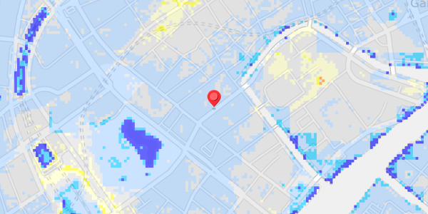 Grundvandsdybder på Stormgade 12, 3. 